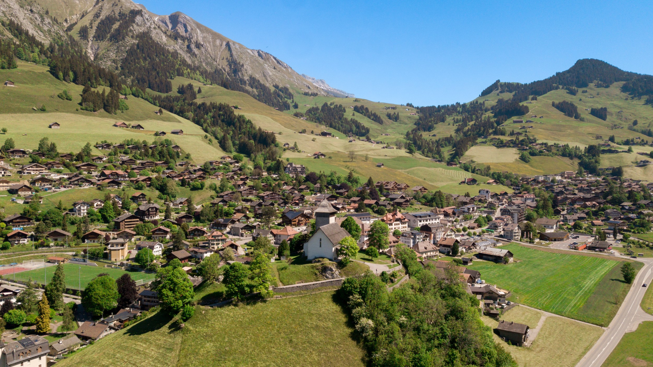 Paysage Château-d'Oex 