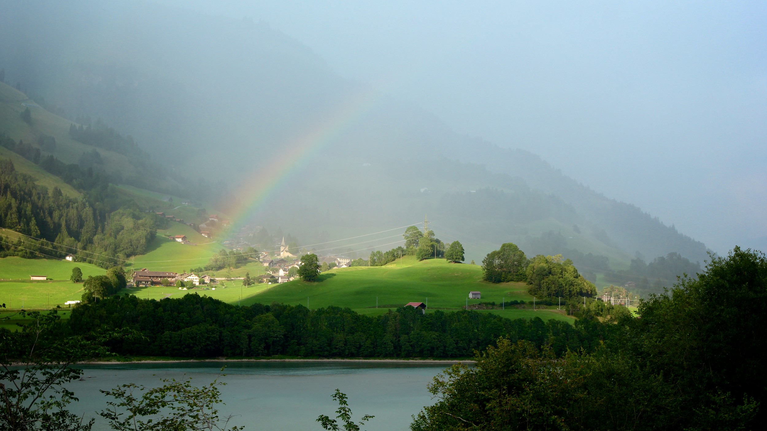 Rossinière paysage